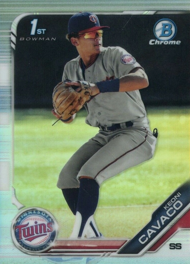 2019 Bowman Draft Keoni Cavaco #BDC65 Baseball Card