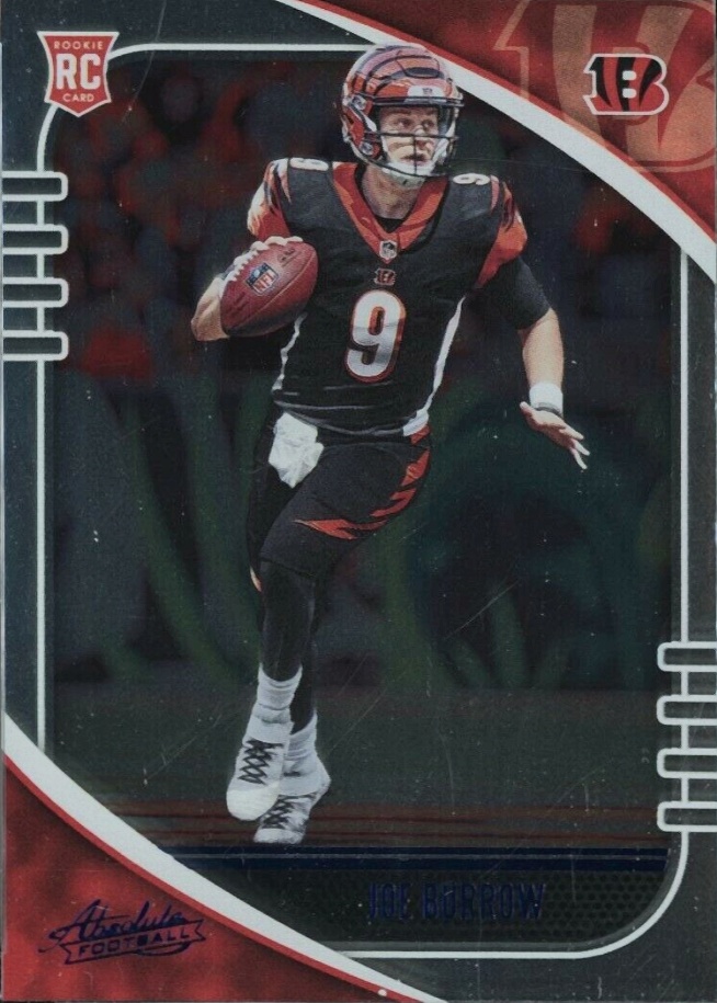 2020 Panini Absolute Joe Burrow #158 Football Card