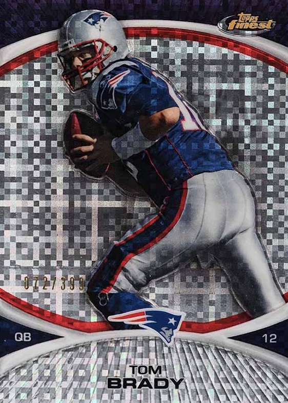 2010 Finest Tom Brady #40 Football Card