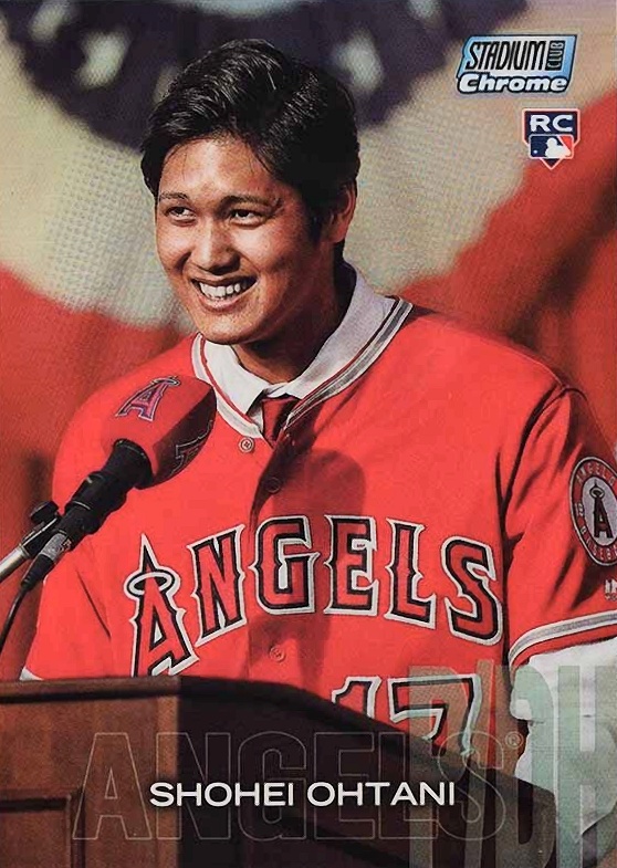 2018 Stadium Club Shohei Ohtani #138 Baseball Card