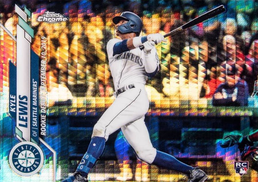 2020 Topps Chrome Update Kyle Lewis #U59 Baseball Card