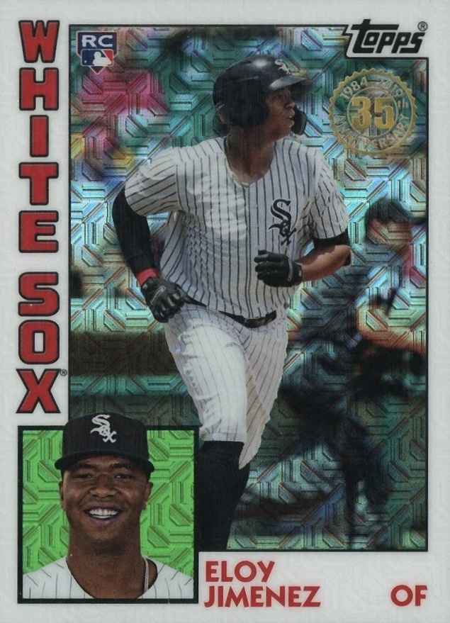 2019 Topps Silver Pack 1984 Chrome Promo  Eloy Jimenez #20 Baseball Card