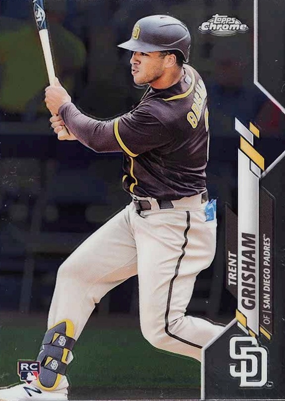 2020 Topps Chrome Update Trent Grisham #U34 Baseball Card