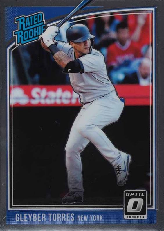 2018 Panini Donruss Optic Gleyber Torres #65 Baseball Card