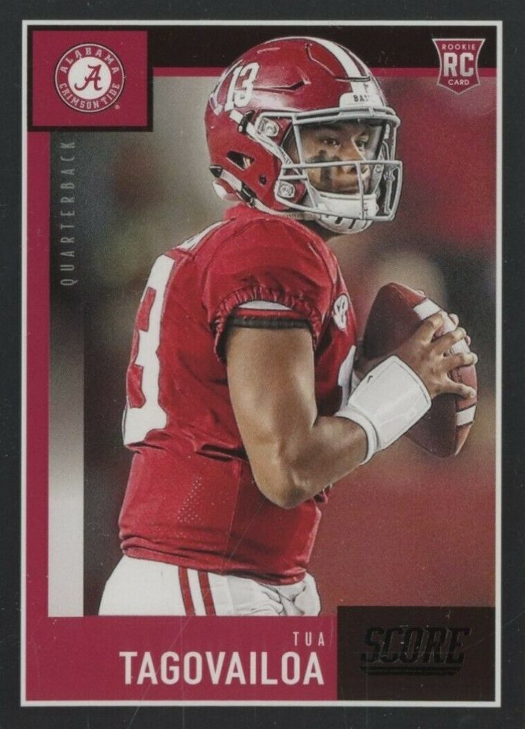 2020 Panini Score Tua Tagovailoa #369 Football Card