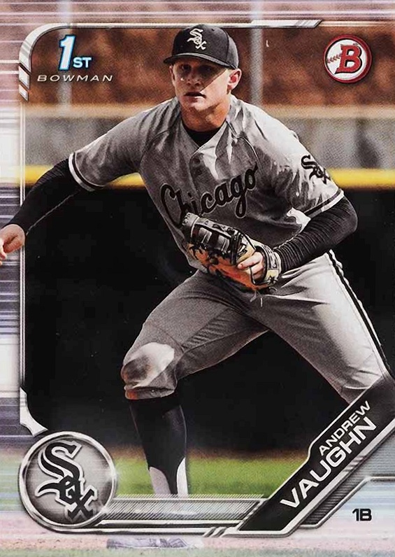 2019 Bowman Draft Andrew Vaughn #BD100 Baseball Card