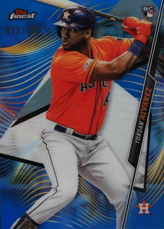 2020 Finest Yordan Alvarez #50 Baseball Card