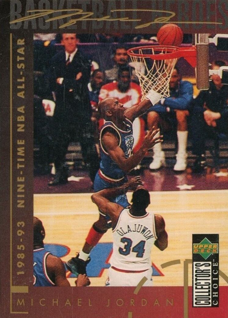 1994 Collector's Choice International Michael Jordan #215 Basketball Card