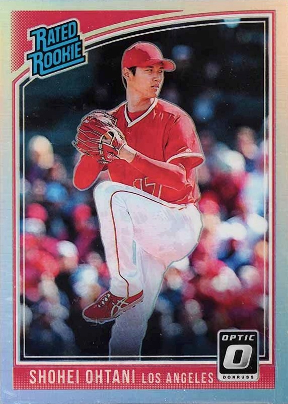 2018 Panini Donruss Optic Shohei Ohtani #176 Baseball Card