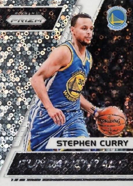 2017 Panini Prizm Fundamentals Stephen Curry #16 Basketball Card