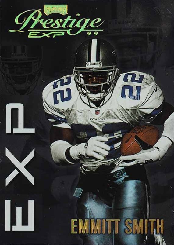 1999 Playoff Prestige EXP Emmitt Smith #168 Football Card