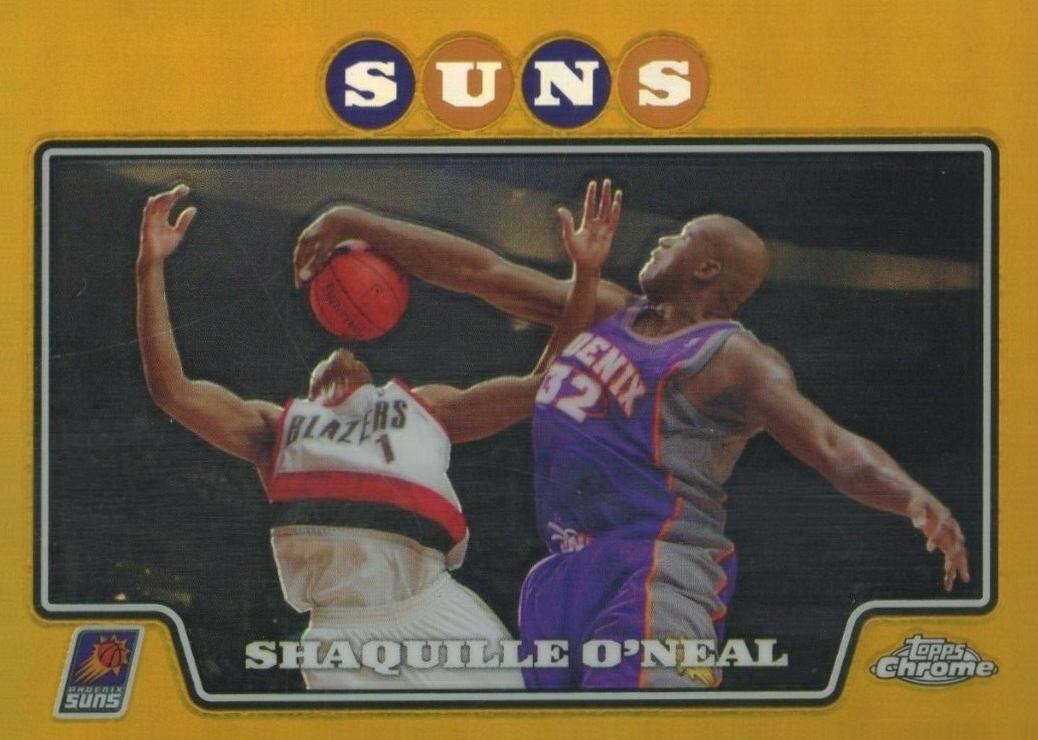 2008 Topps Chrome Shaquille O'Neal #32 Basketball Card