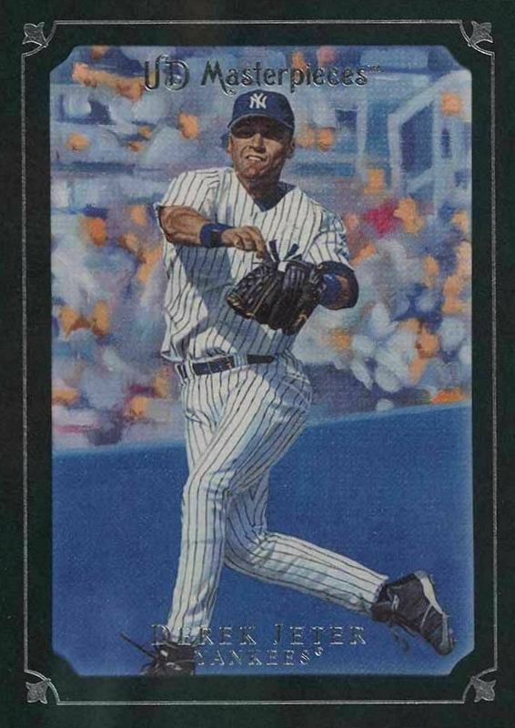 2007 Upper Deck Masterpieces Derek Jeter #30 Baseball Card