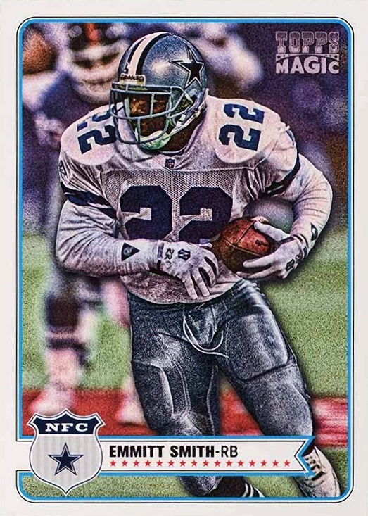 2012 Topps Magic Emmitt Smith #46 Football Card