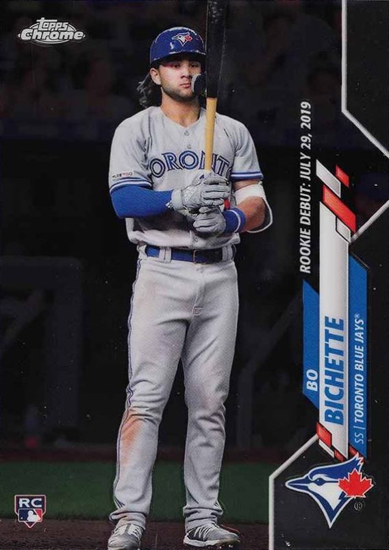 2020 Topps Chrome Update Bo Bichette #U51 Baseball Card