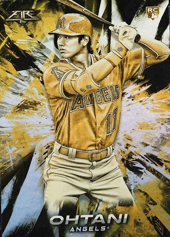 2018 Topps Fire  Shohei Ohtani #150 Baseball Card