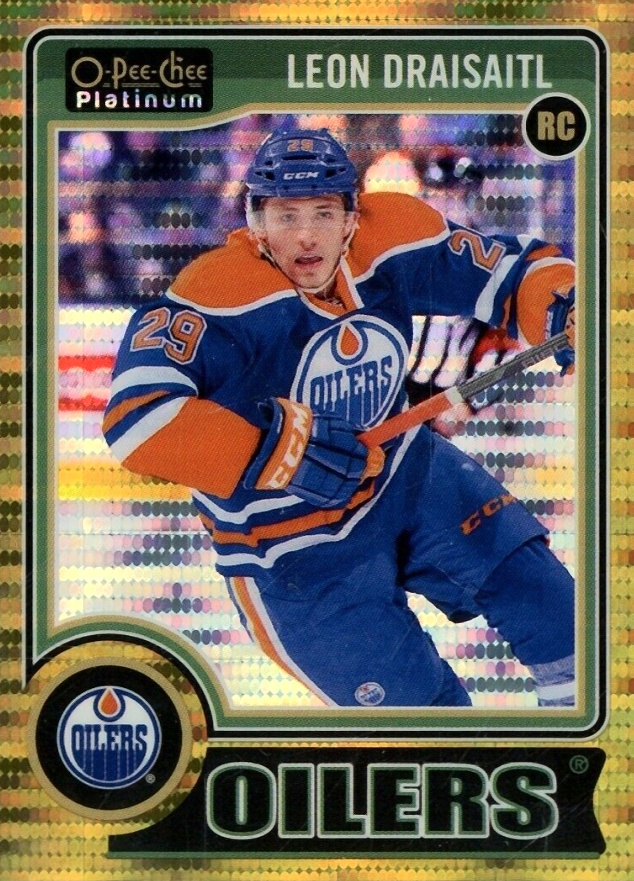 2014 O-Pee-Chee Platinum Leon Draisaitl #159 Hockey Card