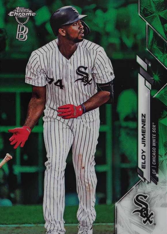 2020 Ben Baller Chrome Eloy Jimenez #134 Baseball Card