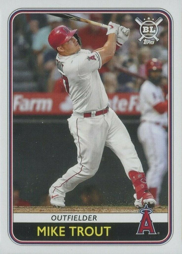 2020 Topps Big League Mike Trout #68 Baseball Card