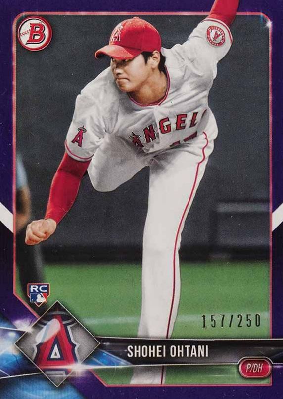 2018 Bowman Shohei Ohtani #49 Baseball Card