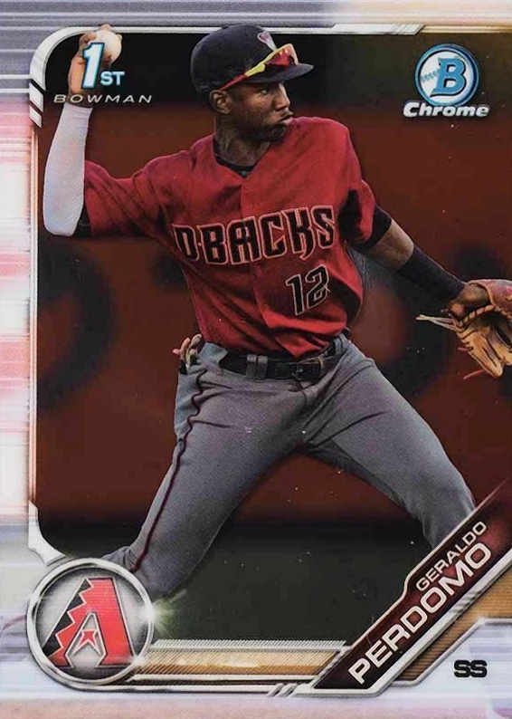 2019 Bowman Chrome Prospects Geraldo Perdomo #BCP191 Baseball Card