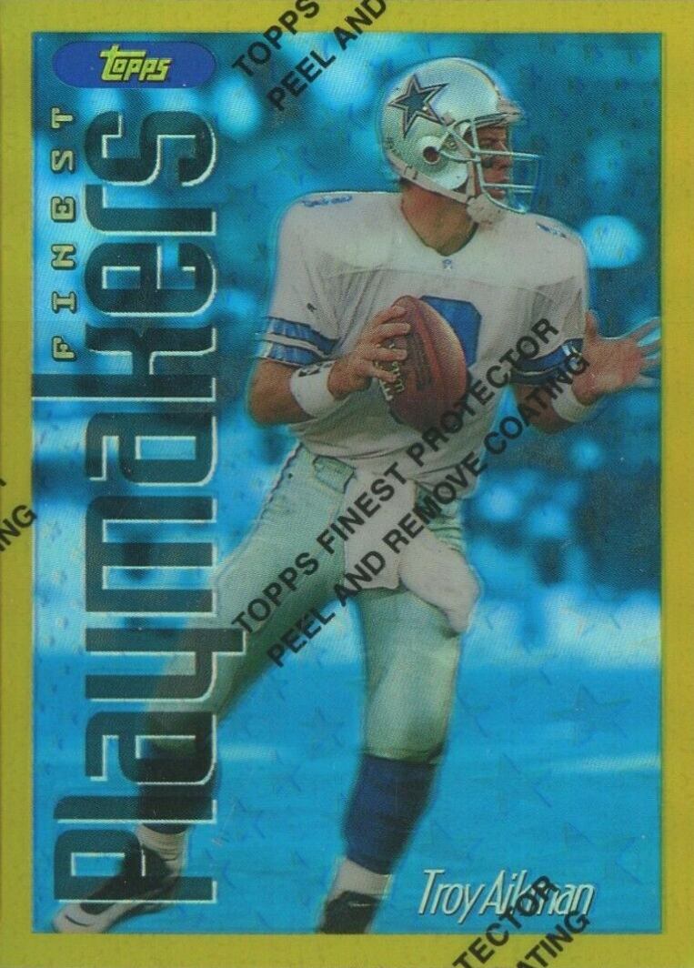 1996 Finest Troy Aikman #178 Football Card