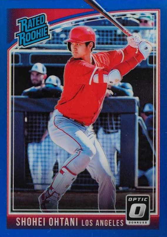 2018 Panini Donruss Optic Shohei Ohtani #56 Baseball Card