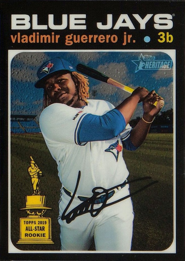 2020 Topps Heritage Vladimir Guerrero Jr. #414 Baseball Card