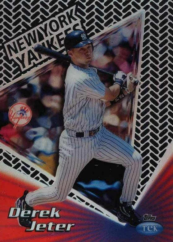 1999 Topps Tek Derek Jeter #24A Baseball Card