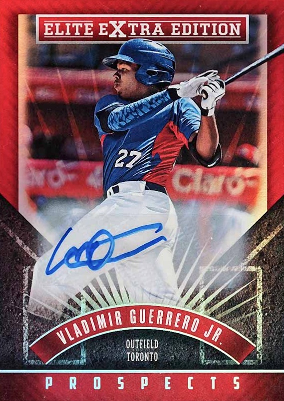 2015 Panini Elite Extra Edition Vladimir Guerrero Jr. #169 Baseball Card