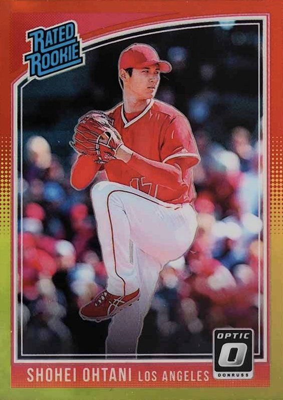 2018 Panini Donruss Optic Shohei Ohtani #176 Baseball Card