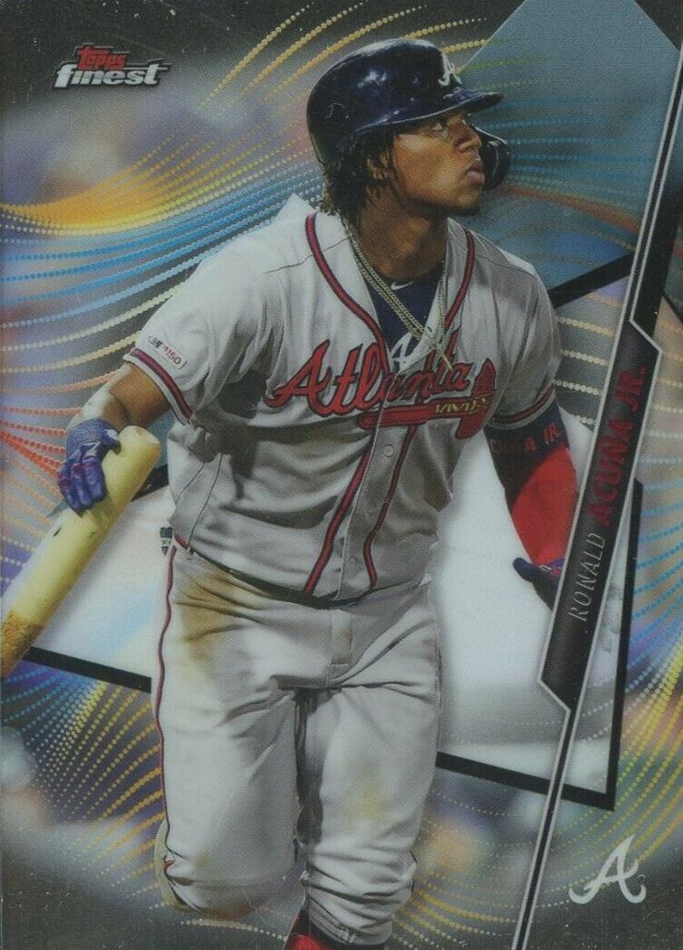 2020 Finest Ronald Acuna Jr. #25 Baseball Card