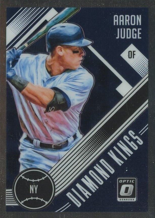 2018 Panini Donruss Optic Aaron Judge #19 Baseball Card