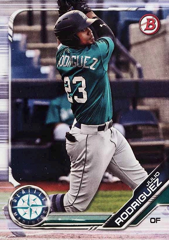 2019 Bowman Draft Julio Rodriguez #BD60 Baseball Card