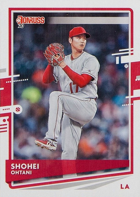 2020 Panini Donruss Shohei Ohtani #94 Baseball Card