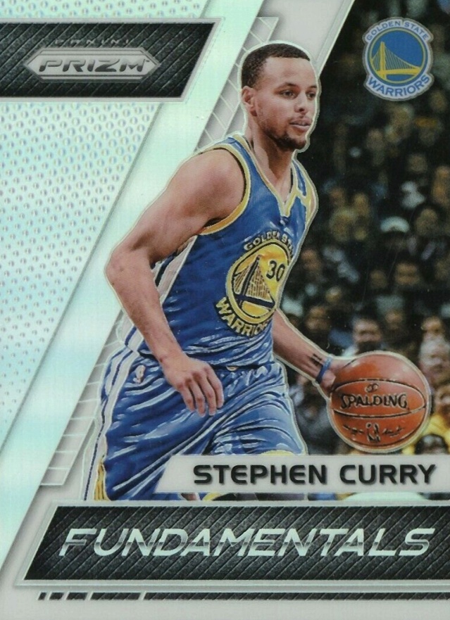 2017 Panini Prizm Fundamentals Stephen Curry #16 Basketball Card