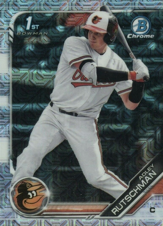 2019 Bowman Draft Adley Rutschman #BDC1 Baseball Card