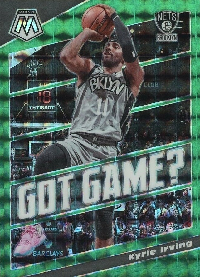 2019 Panini Mosaic Got Game Kyrie Irving #15 Basketball Card