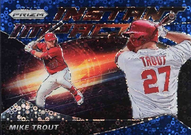 2020 Panini Prizm Instant Impact Mike Trout #II4 Baseball Card