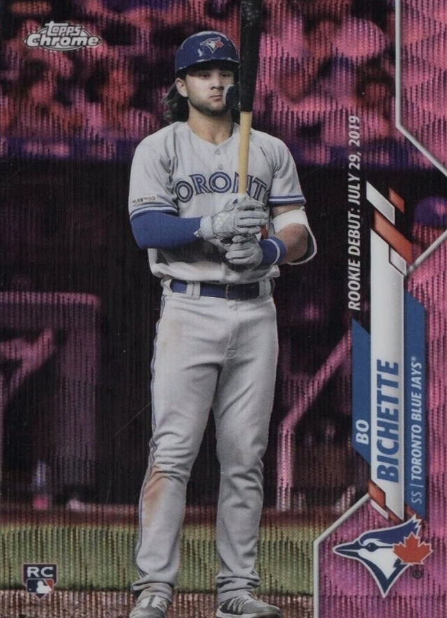 2020 Topps Chrome Update Bo Bichette #U51 Baseball Card