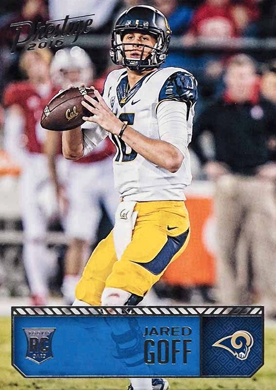 2016 Panini Prestige Jared Goff #201 Football Card