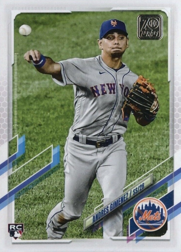 2021 Topps Andres Gimenez #53 Baseball Card