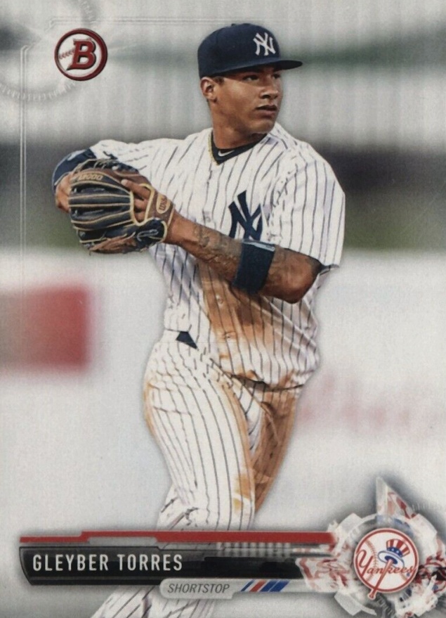 2017 Bowman Prospects Gleyber Torres #BP80 Baseball Card