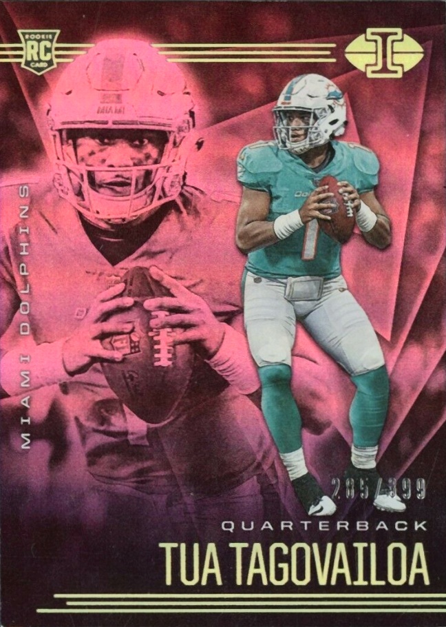 2020 Panini Illusions Tua Tagovailoa #6 Football Card