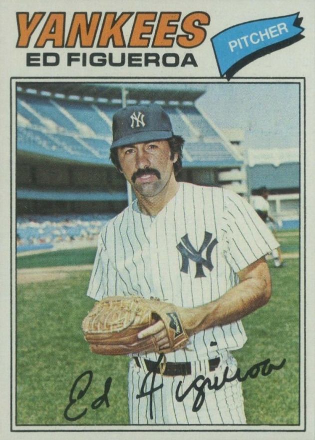 1977 Topps Ed Figueroa #195 Baseball Card