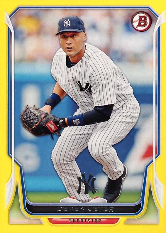 2014 Bowman Derek Jeter #1 Baseball Card