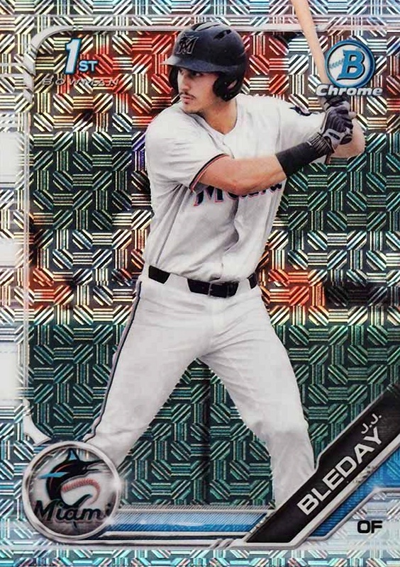 2019 Bowman Draft J.J. Bleday #BDC150 Baseball Card