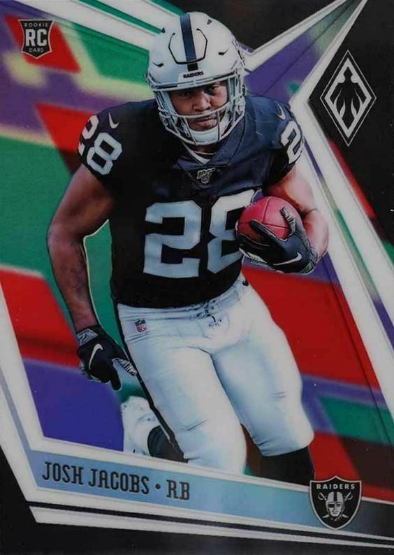 2019 Panini Phoenix Josh Jacobs #106 Football Card