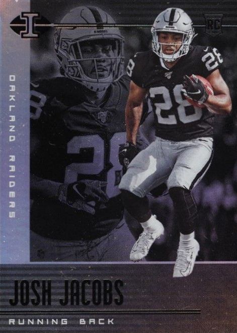 2019 Panini Illusions Josh Jacobs #20 Football Card