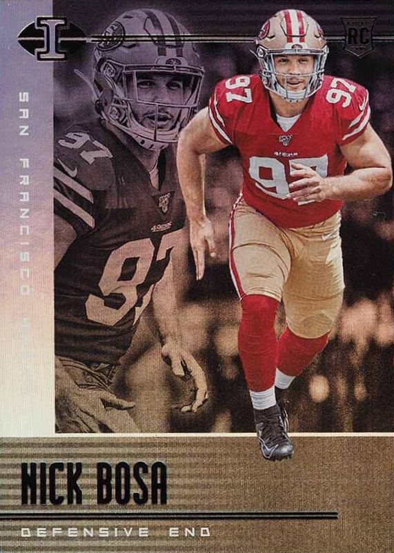 2019 Panini Illusions Nick Bosa #34 Football Card